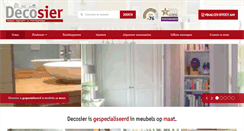 Desktop Screenshot of decosier.nl